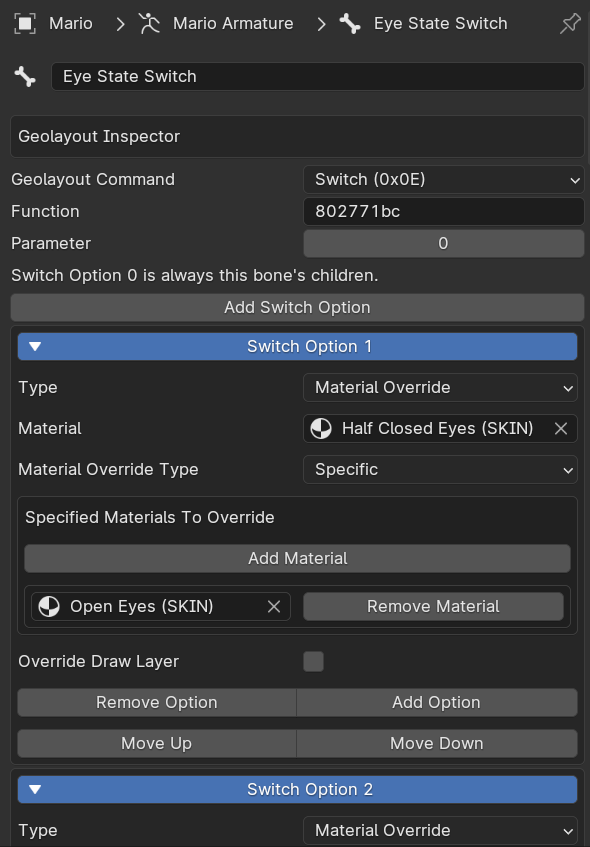 Eye Switch Bone properties